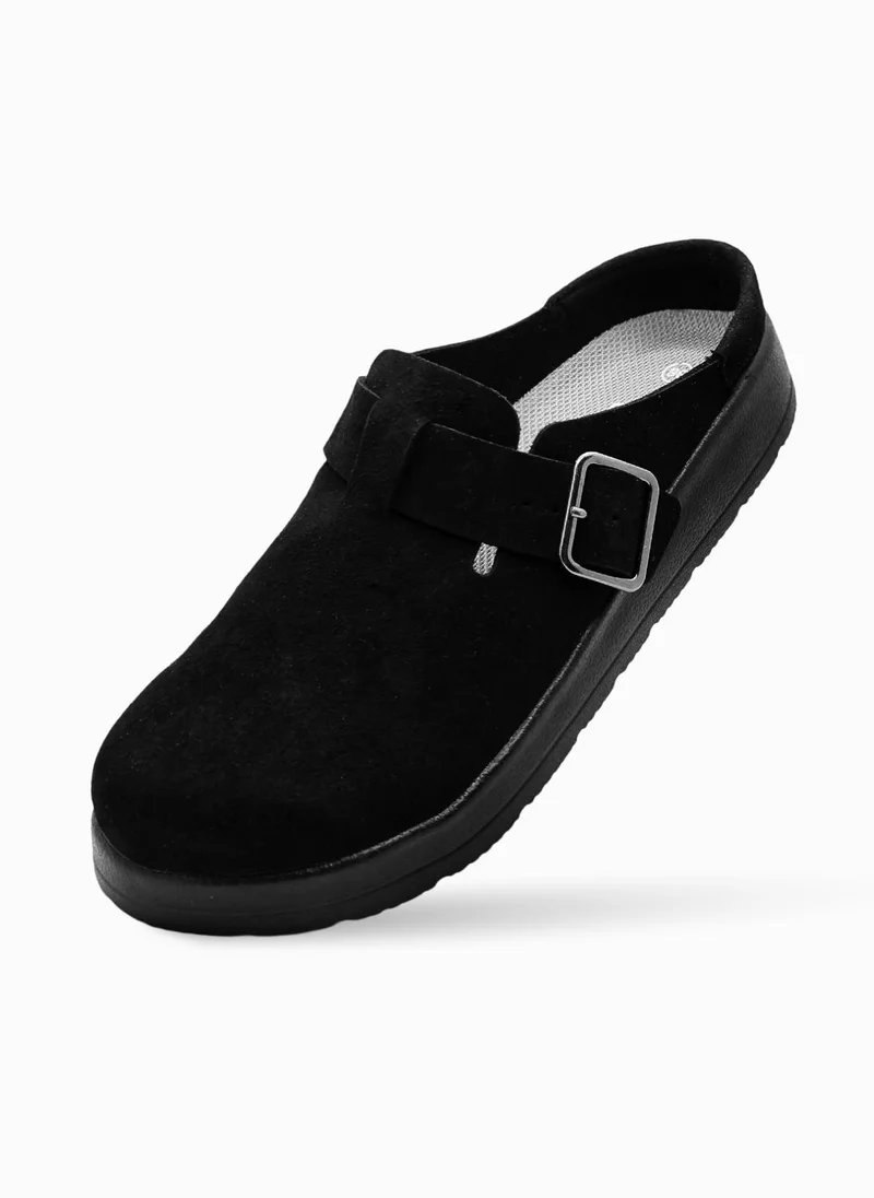 DUOZOULU Liber Synthetic Suede Clog